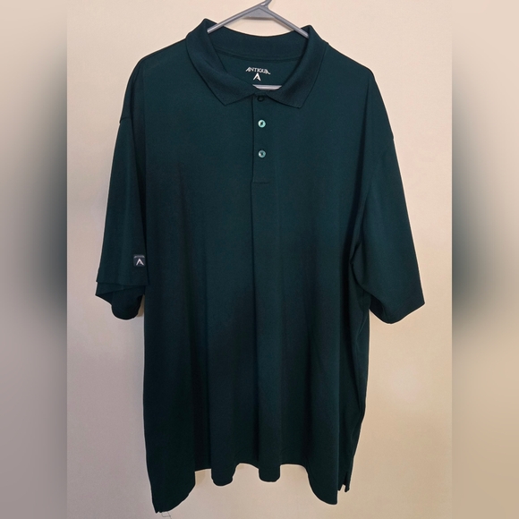 Antigua Men's Green Polo Shirt Size 3xl - Picture 1 of 5